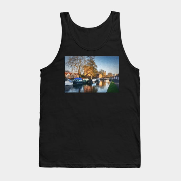 The Canal At Newbury Tank Top by IanWL